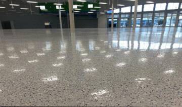 Random Flake Epoxy Floor