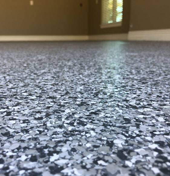 Example of garage flooring done by Mr Seal Floors