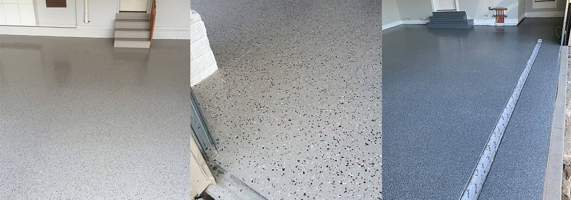 Random Flake Epoxy Floor